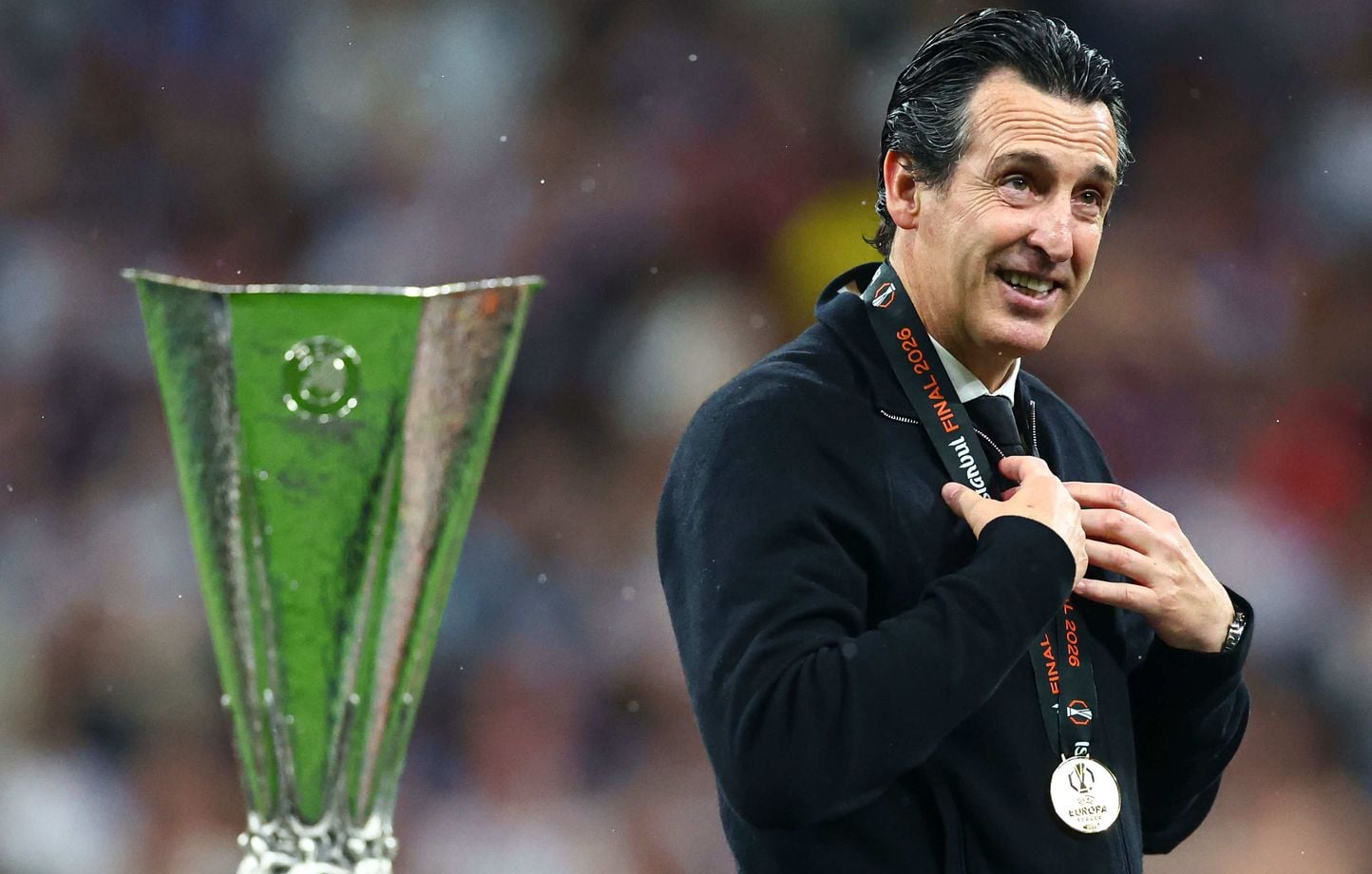 Esta vez con el Aston Villa, Unai Emery gana su quinta Europa League Esta vez con el Aston Villa, Unai Emery gana su quinta Europa League